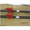 Image 3 : 2 Bar Clamps 3 Feet Long