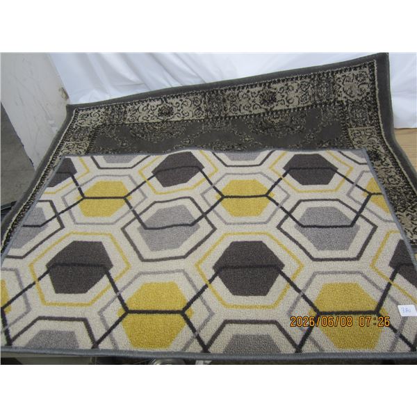 2 Entryway Mats 35x21 inches ad 25x18 inches