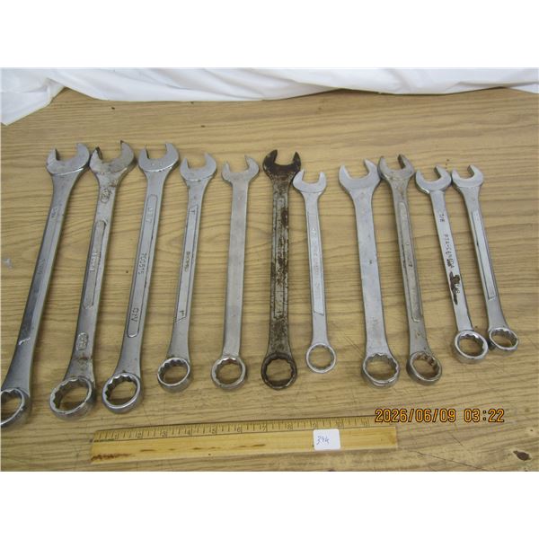 Lot of Large Wrenches