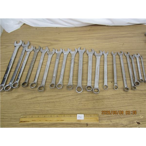 Lot of Different Wrenches