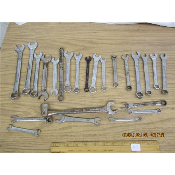 Lot of Different Wrenches