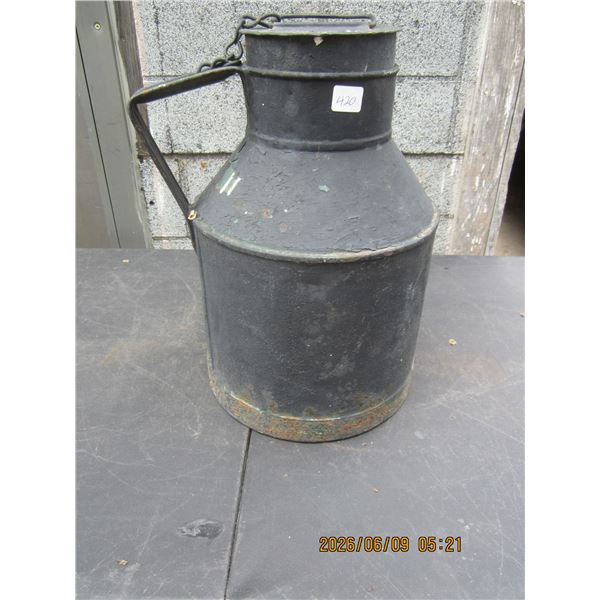 Antique Cream Can