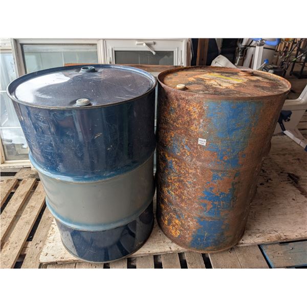 (2) Fuel Barrells (1) Poor Condition Exterior
