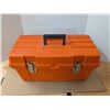 Image 1 : 467: Tool Box with Socket Set plus an Imperial and Metric Measuring Tape + B&D CarLite.