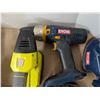 Image 7 : 469: RYOBI Cordless Tools: Circular Saw, Battery Charger and Battery, Sander, Drill, Flashlight with