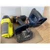 Image 8 : 469: RYOBI Cordless Tools: Circular Saw, Battery Charger and Battery, Sander, Drill, Flashlight with