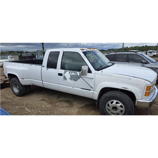 1995 GMC 3500 4+CAB  DIESEL Truck- VIN: 1GTHK39F6SE515760