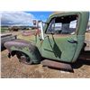 Image 5 : Green chev cab and chassis model 1100 truck- might be 1954- as is - for parts- not running