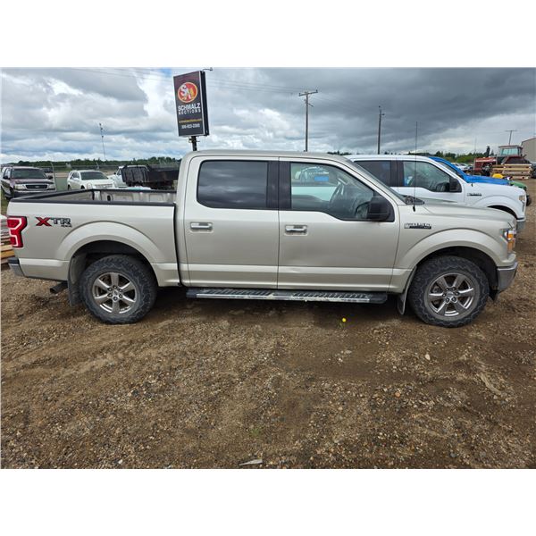 2018 FORD F150 SUPERCREW- VIN:1ftew1ep8jkf09887
