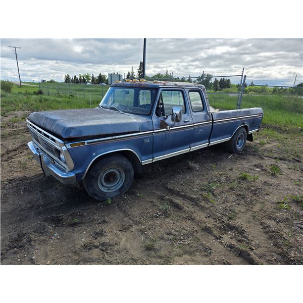 1976  FORD F250 SERIES PICKUP Truck-VIN:F25MKB51007- AS IS