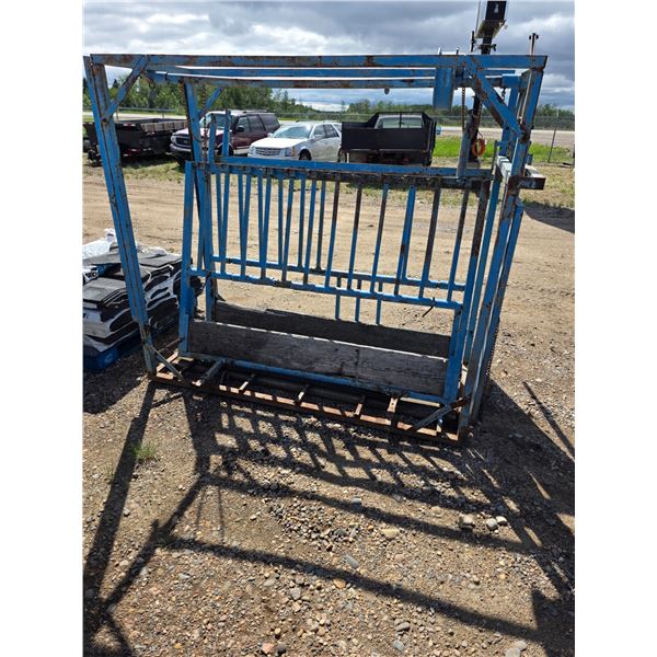 Cattle squeeze/chute