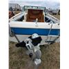 Image 3 : Fiberglass boat with trailer- motor not running