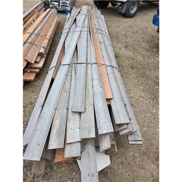 Pallet of lumber- 2" by 4" and 2" by 6" boards- 14'- 16'