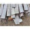 Image 2 : Pallet of lumber- 2" by 4" and 2" by 6" boards- 14'- 16'