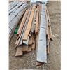 Image 1 : Pallet of lumber- 2" by 4" and 2" by 6" boards- 14'- 16'