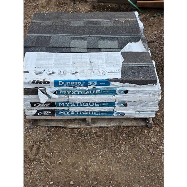 Pallet of shingles- approx 18 boxes
