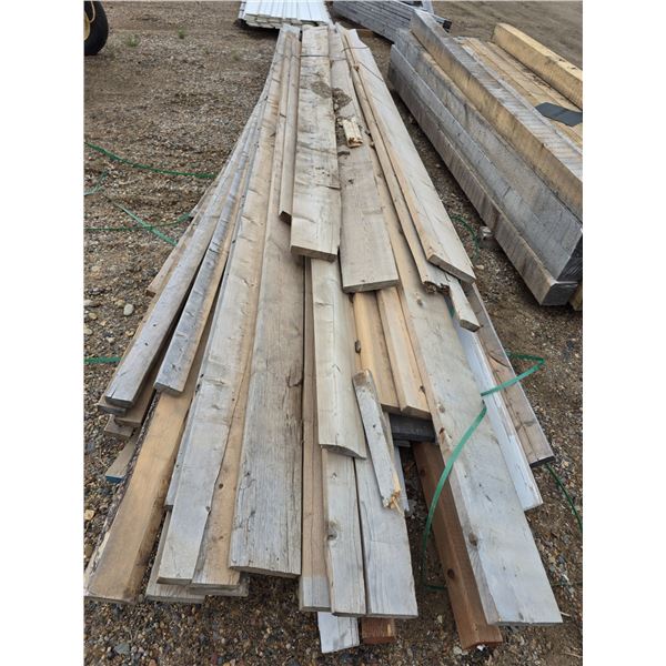 Assortment of lumber- 2" by 6"- 2"-9"- 12'-18'