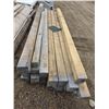 Image 1 : Pallet of wood posts- 6" by 6" by 12' length- approx 23 pieces