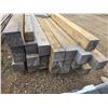 Image 2 : Pallet of wood posts- 6" by 6" by 12' length- approx 23 pieces