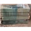 Image 1 : Colored glass panes- x3 - 26" by 36"