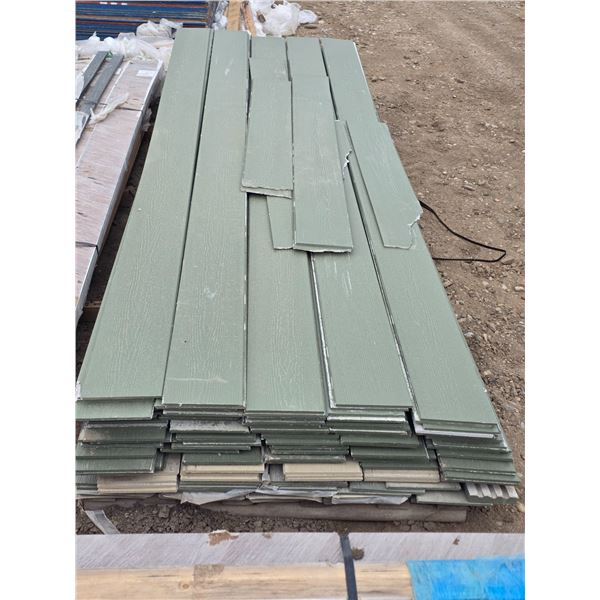 Hardeboard siding- 12ft by 9"W- some damage