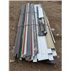 Image 1 : Pallet of assorted tin roof cap and flashing