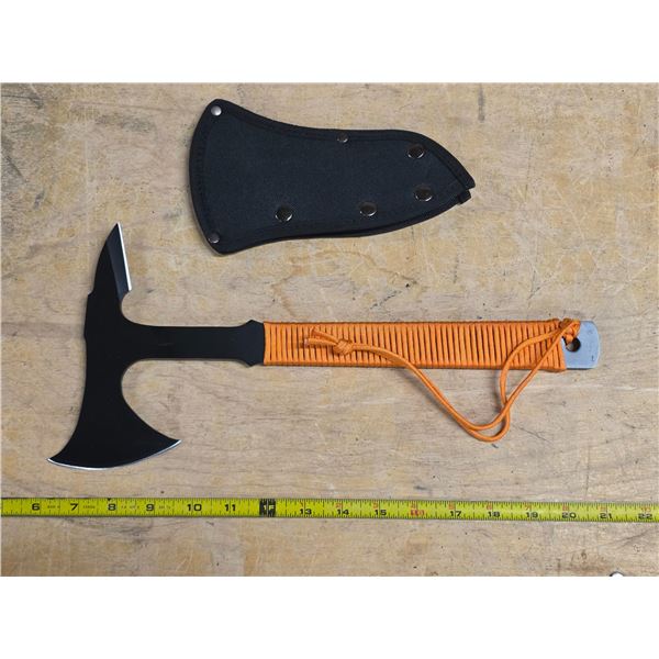 Metal tomahawk- 15"L