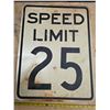 Image 1 : Speed limit 25 sign