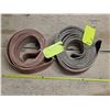 Image 1 : 2 large machinery belts- 112" and 168"