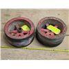 Image 2 : 2 flat belt pullies