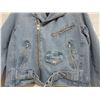 Image 3 : Blue Denim MotorCycle Jacket Size 42 (s)