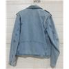 Image 4 : Blue Denim MotorCycle Jacket Size 42 (s)