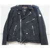 Image 2 : Black Denim MotorCycle Jacket Size 42 (S)