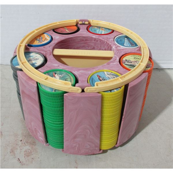 Complete set Jello Coins Airplane set