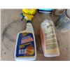 Image 2 : Box of Misc. Floor Finishes, oil, and etc. As Shown
