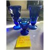 Image 1 : Blue Glass Ice Cream Cups