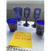 Image 1 : Blue Glass Shot Glasses