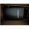 Image 5 : Wood Hand Made Storage Box w/ Various Books 17x15x9