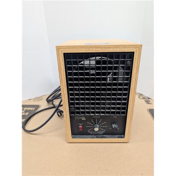 Made in USA Wood Fan and Purifier