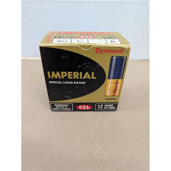 Imperial Special Long Range Dynawad 25 Shot Shells 12 gauge 2 3/4"