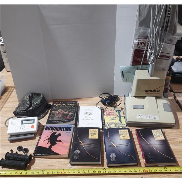 Lot of Household Related Items (Books, Vacuum, and etc.)