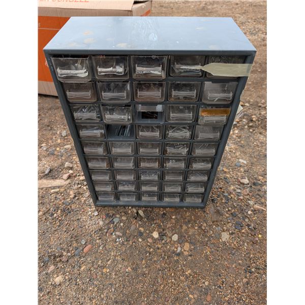 17x12x6.5 Hardware Storage Compartment Stand w/ Misc. Hardware