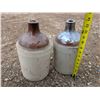 Image 2 : (2) Vintage Pickling Crocks