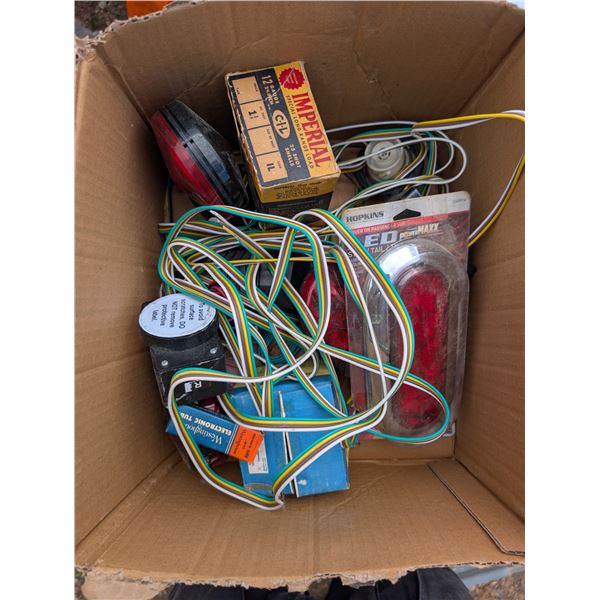Lot of trailer Lights and Etc. As Shown