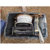 Image 1 : Box of Misc. Hardware (Rim, Small Wheel, Levels, and etc.)