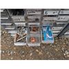 Image 3 : (3) Hardware Storage Compartment Stand w/ Misc. Hardware