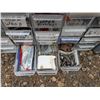 Image 4 : (3) Hardware Storage Compartment Stand w/ Misc. Hardware