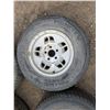Image 3 : (4) Variety Tires w/ Rims As Shown