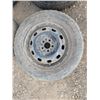 Image 5 : (4) Variety Tires w/ Rims As Shown