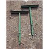 Image 1 : (2) Vintage Concrete Placers/Rakes